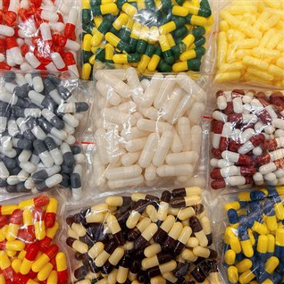 Цветные капсулы HPMC TiO2- Free